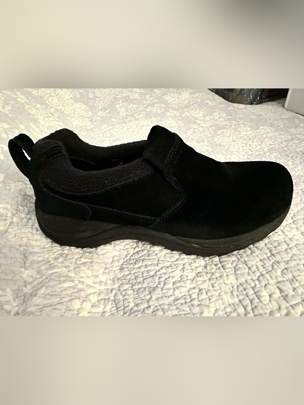 L.L. Bean insulated Slip-On Black Women's all-weather shoe